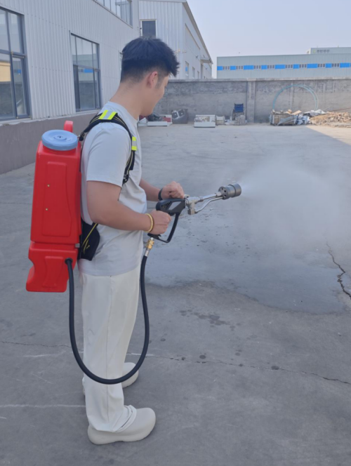 电动背负式喷雾灭火水枪